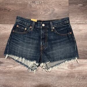 501 Original Levi's High Rise Women's Shorts Size 25 Waist NWT